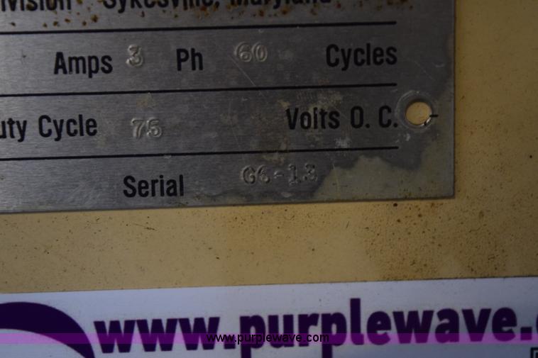 image for item BB9544 Westinghouse DC arc welder