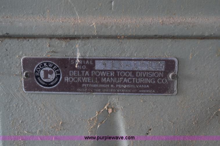 image for item BB9547 Delta Rockwell wood lathe