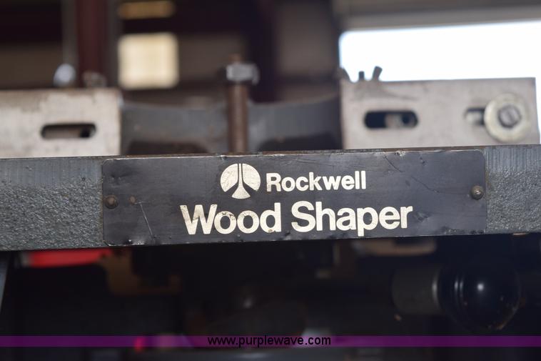 image for item BB9548 Rockwell wood shaper