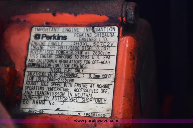 image for item BB9556 Perkins diesel engine
