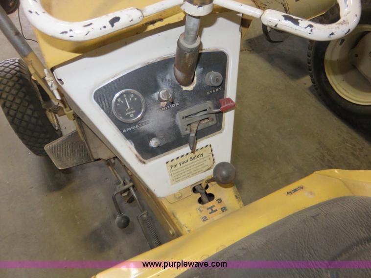 image for item BM9956 Allis Chalmers B10 garden tractor