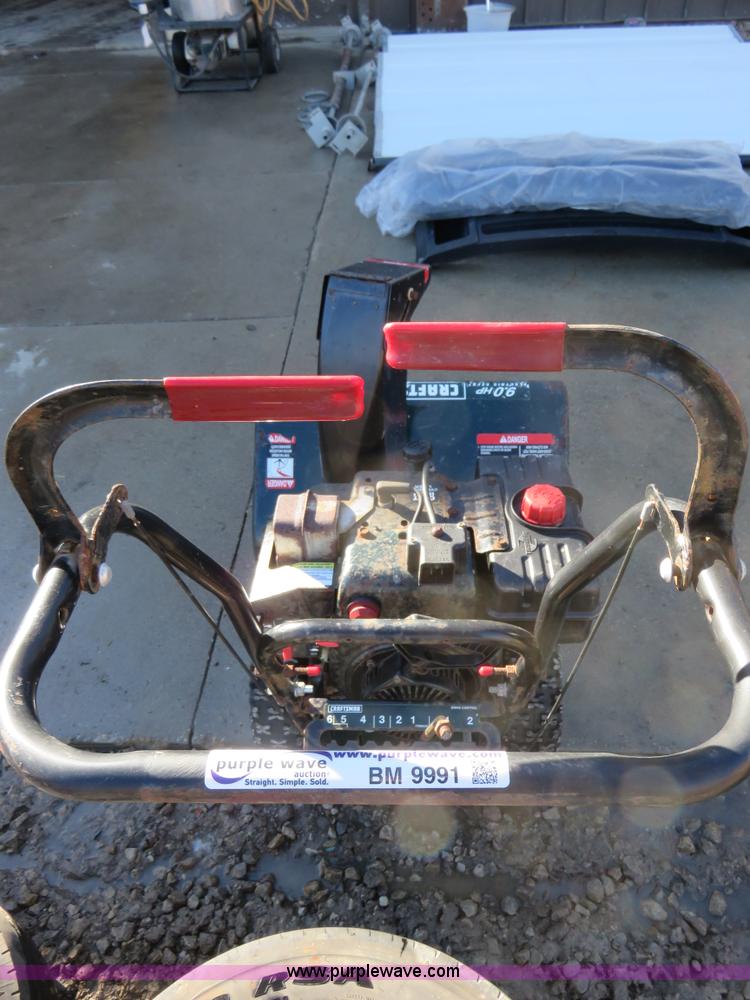 image for item BM9991 Craftsman 26" snow blower