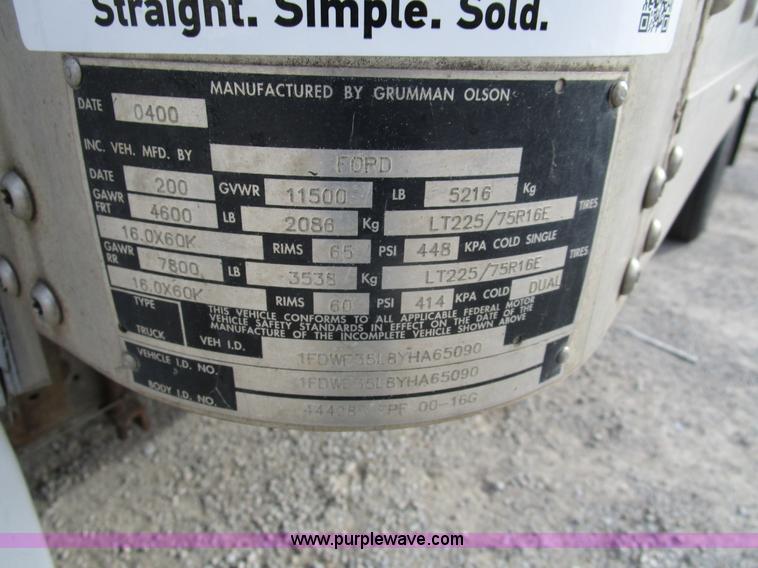 image for item D2271 2000 Ford Econoline E350 box van