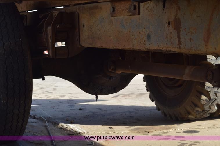 image for item E6137 1972 Chevrolet C60 flatbed dump truck