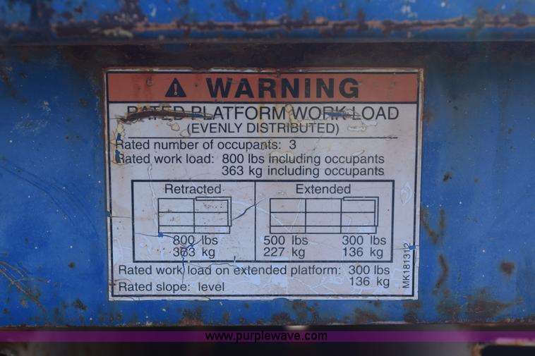 image for item E6139 Mark Lift CH20NEP electric scissor lift