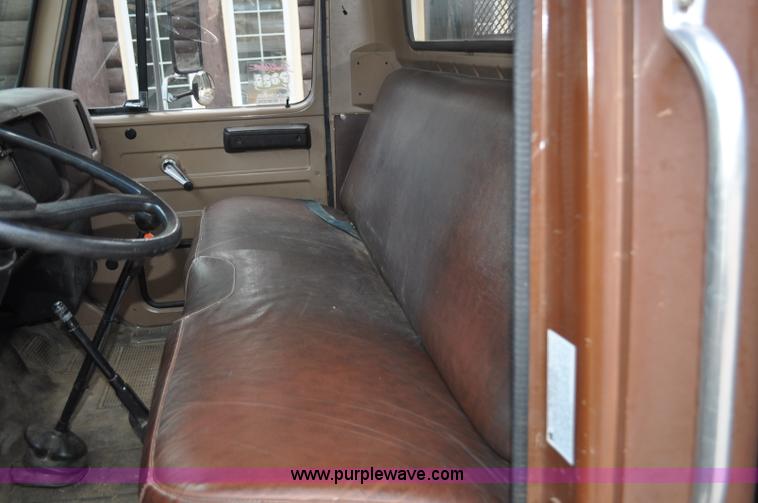 image for item F2185 1984 International S1700 flatbed truck