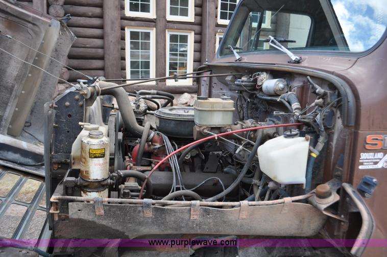 image for item F2185 1984 International S1700 flatbed truck