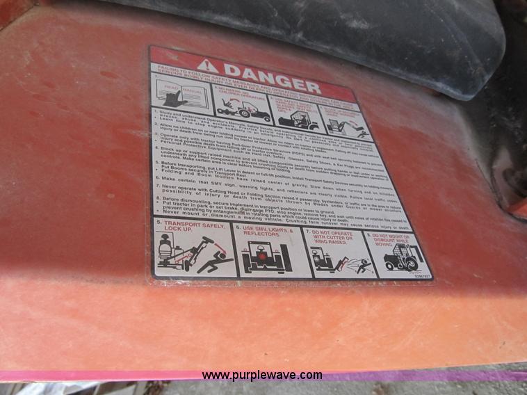 image for item F8935 Rhino TX165A finish mower