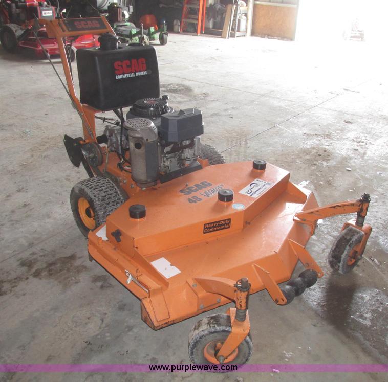 image for item G9786 2005 Scag SW48V-16KAI Velocity Plus lawn mower