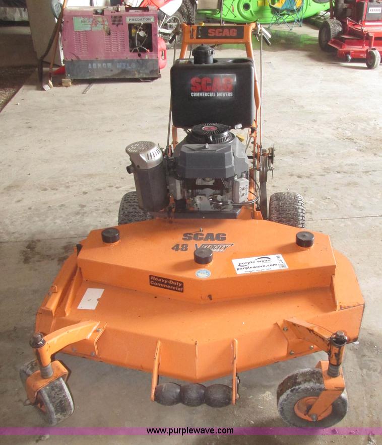 image for item G9786 2005 Scag SW48V-16KAI Velocity Plus lawn mower