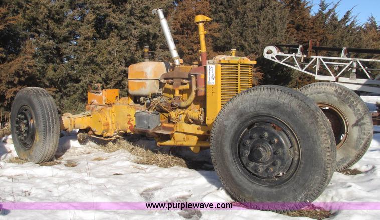 image for item G9789 Minneapolis Moline power unit for Flaherty chip spreader