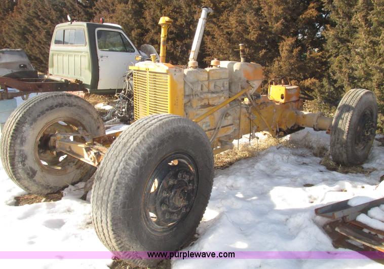 image for item G9789 Minneapolis Moline power unit for Flaherty chip spreader