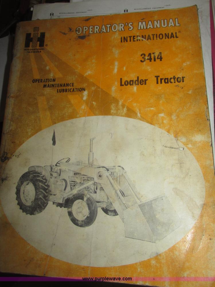 image for item G9791 International 3414 tractor
