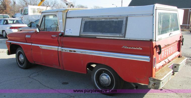 image for item H7600 1965 Chevrolet C10 Custom pickup truck