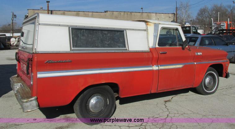 image for item H7600 1965 Chevrolet C10 Custom pickup truck
