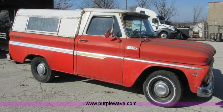image for item H7600 1965 Chevrolet C10 Custom pickup truck