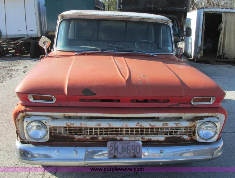 image for item H7600 1965 Chevrolet C10 Custom pickup truck