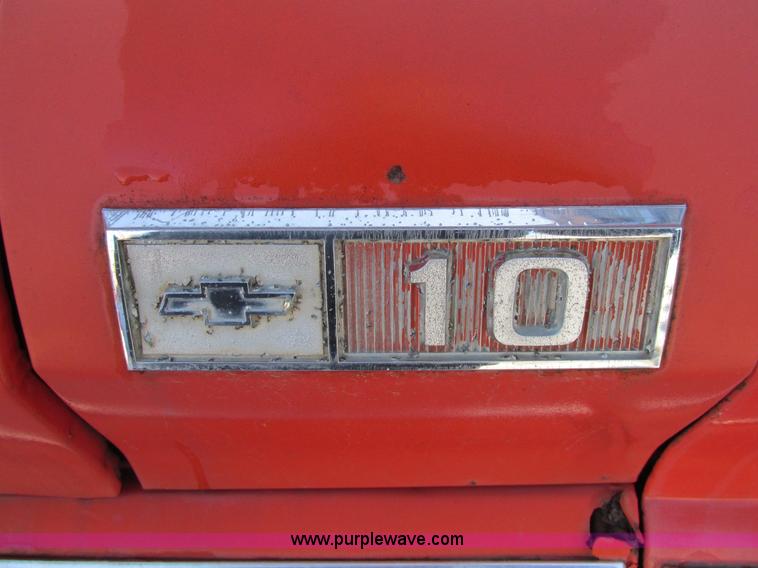 image for item H7600 1965 Chevrolet C10 Custom pickup truck