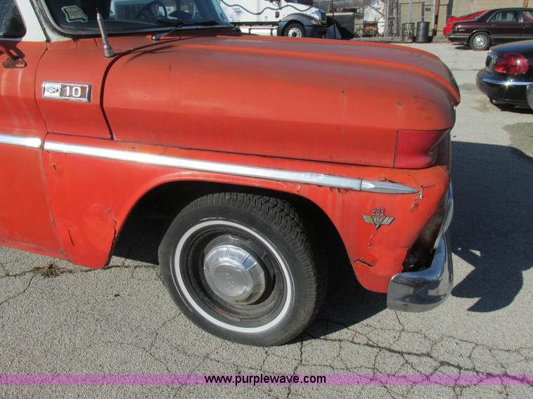 image for item H7600 1965 Chevrolet C10 Custom pickup truck