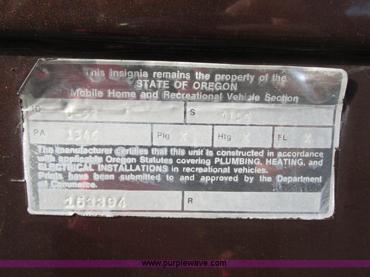 image for item H7614 1987 Country Coach recreational vehicle