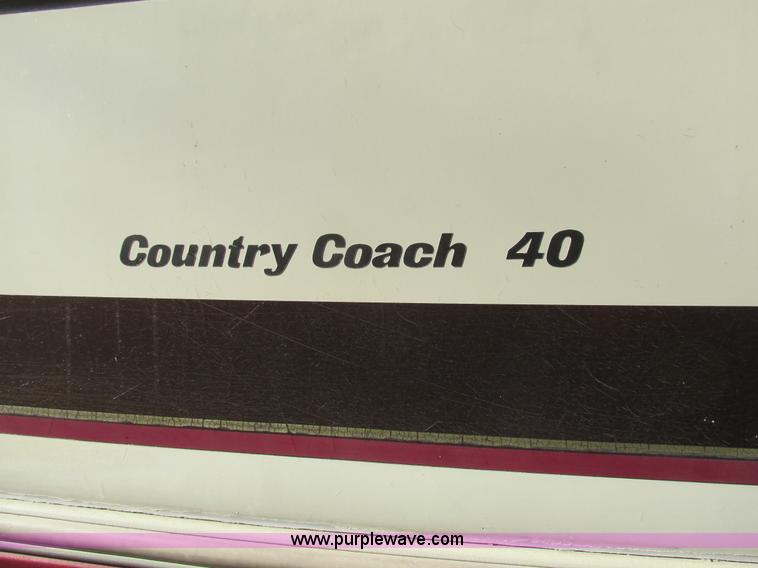image for item H7614 1987 Country Coach recreational vehicle
