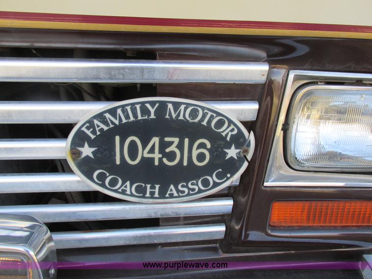 image for item H7614 1987 Country Coach recreational vehicle