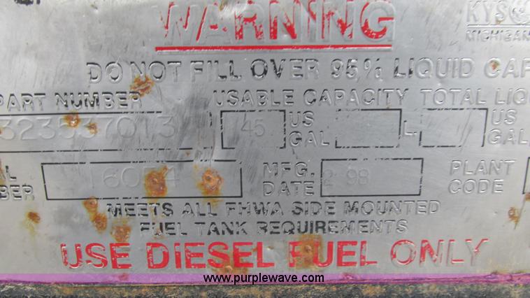 image for item I3113 1998 Freightliner FL70 Business Class fuel truck