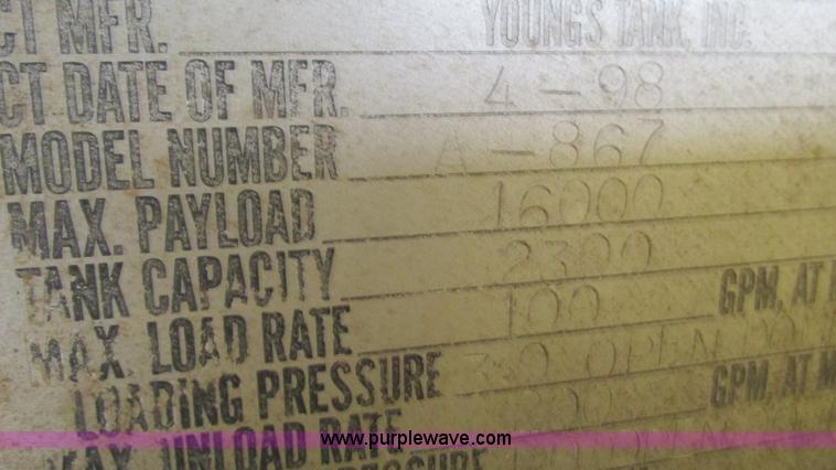 image for item I3113 1998 Freightliner FL70 Business Class fuel truck