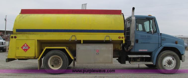 image for item I3114 1998 Freightliner FL70 Business Class fuel truck