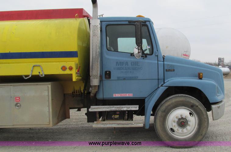 image for item I3114 1998 Freightliner FL70 Business Class fuel truck