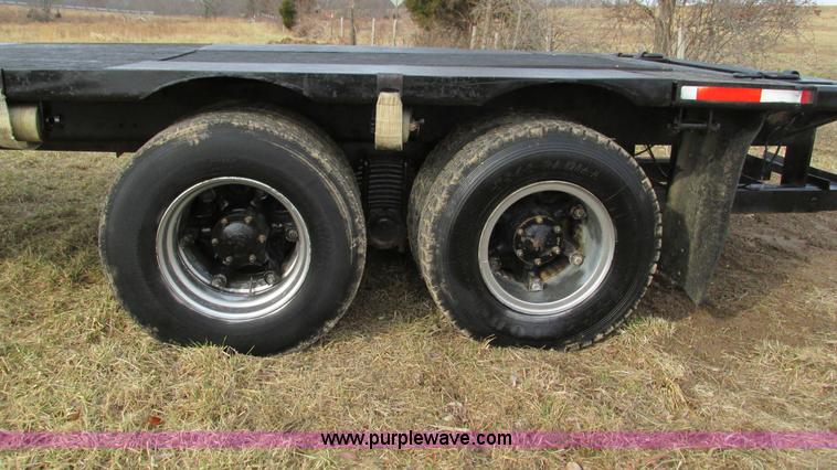 image for item I3120 1987 Mack DM686S flatbed truck