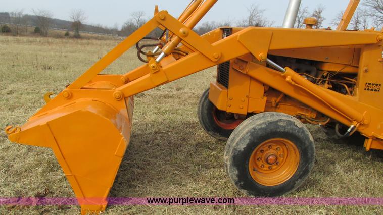 image for item I3121 1971 Case 580 backhoe