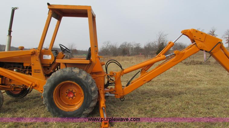 image for item I3121 1971 Case 580 backhoe