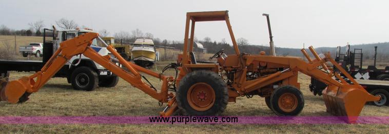 image for item I3121 1971 Case 580 backhoe