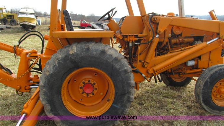image for item I3121 1971 Case 580 backhoe