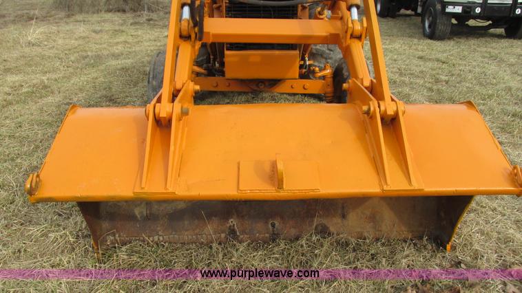 image for item I3121 1971 Case 580 backhoe