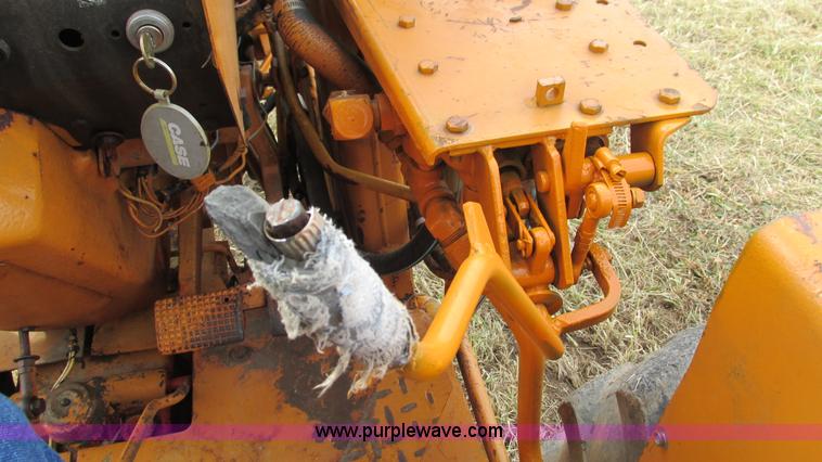 image for item I3121 1971 Case 580 backhoe