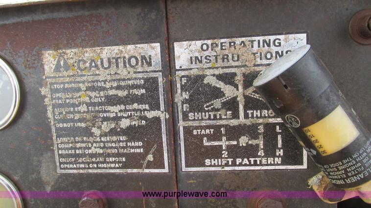 image for item I3121 1971 Case 580 backhoe