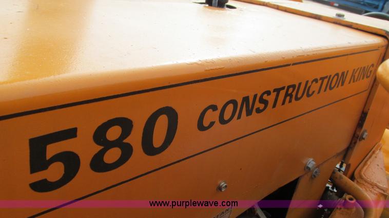 image for item I3121 1971 Case 580 backhoe