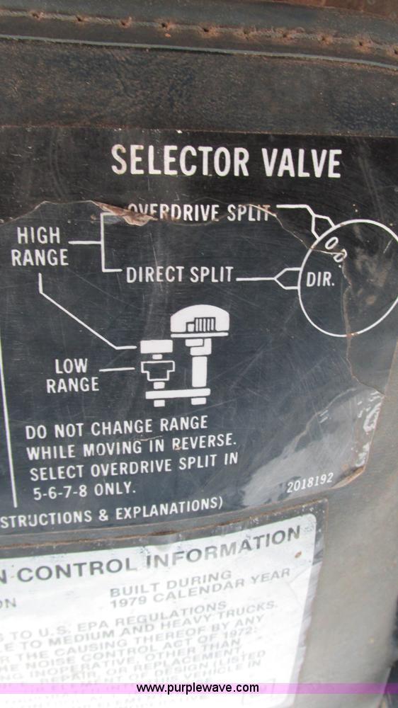 image for item I3123 1979 Chevrolet Bison dump truck