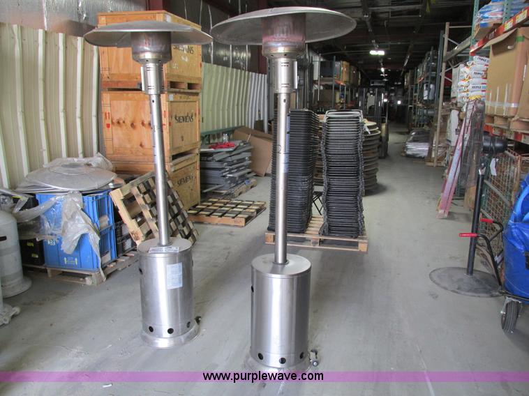 image for item I4076 (2) Mi-T-M propane patio heaters