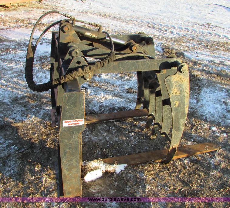 Jenkins skid steer grapple forks in Hitchcock, SD Item I6643 sold