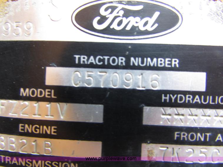 image for item I6666 1978 Ford A12 wheel loader