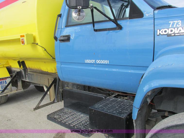 image for item I8811 1993 Chevrolet Kodiak fuel truck