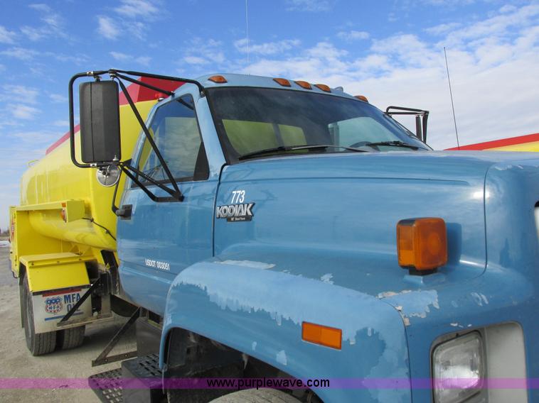 image for item I8811 1993 Chevrolet Kodiak fuel truck