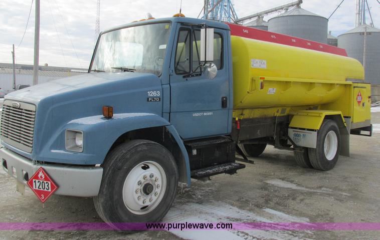 image for item I8812 1999 Freightliner FL70 fuel truck