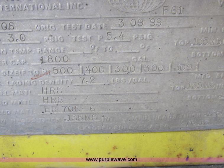 image for item I8812 1999 Freightliner FL70 fuel truck