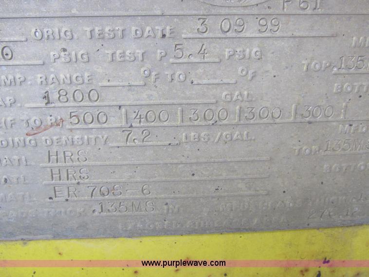 image for item I8812 1999 Freightliner FL70 fuel truck