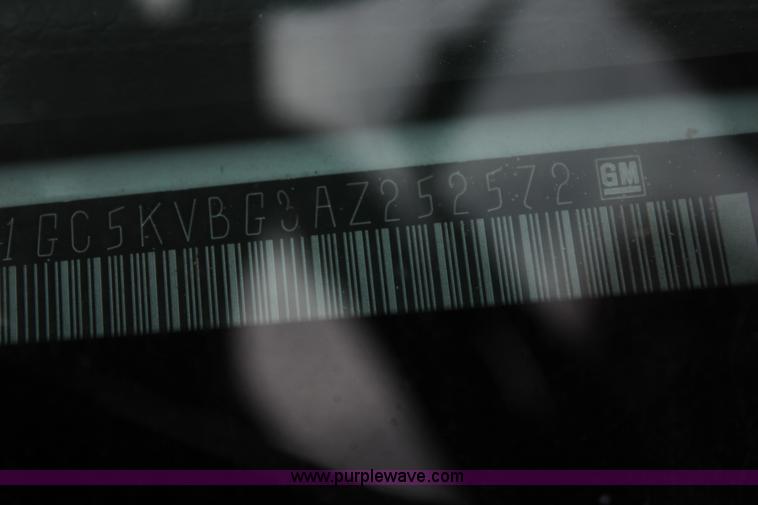 image for item J2322 2010 Chevrolet Silverado 2500HD LS Ext. Cab pickup truck