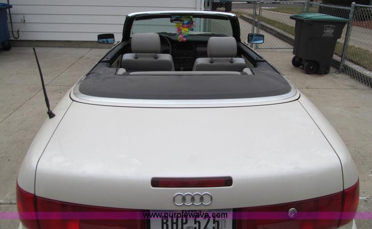 image for item J3319 1997 Audi Cabriolet CV convertible